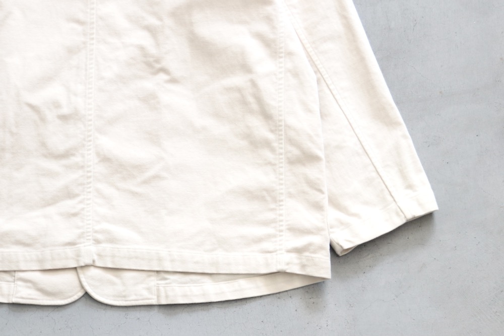 ��WOMEN'S��TOUJOURS�ʥȥ����塼�ˡ�Oversize Work Jacket - GARMENT DYE COTTON STRETCH MOLESKIN CLOTH -"