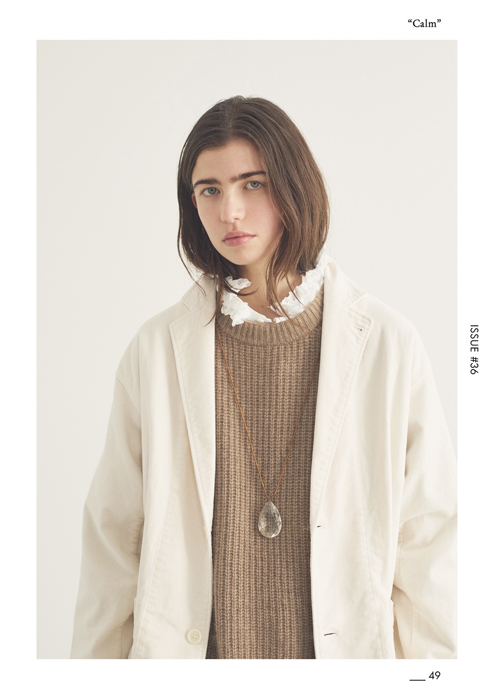 ��WOMEN'S��TOUJOURS�ʥȥ����塼�ˡ�Oversize Work Jacket - GARMENT DYE COTTON STRETCH MOLESKIN CLOTH -"