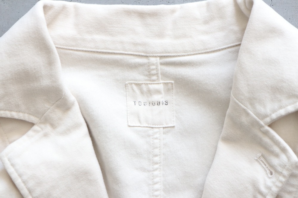 ��WOMEN'S��TOUJOURS�ʥȥ����塼�ˡ�Oversize Work Jacket - GARMENT DYE COTTON STRETCH MOLESKIN CLOTH -"