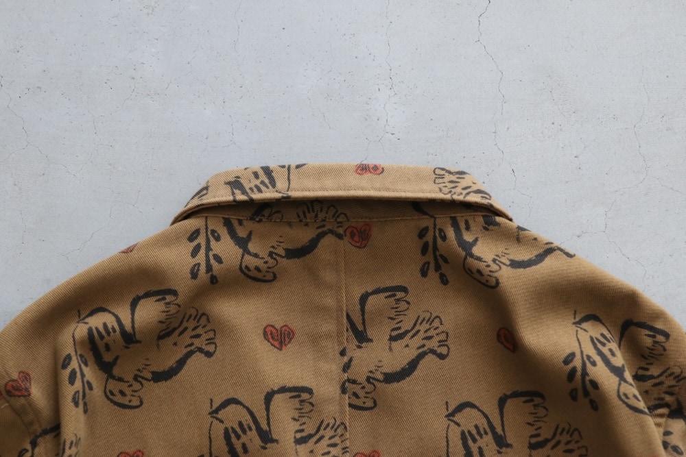 Sasquatchfabrix.(��������å��ե��֥�å���)��LAPEL JACKET "OLIVE BRANCH" "