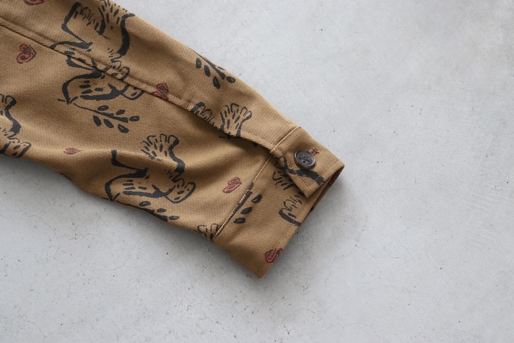 Sasquatchfabrix.(��������å��ե��֥�å���)��LAPEL JACKET "OLIVE BRANCH" "