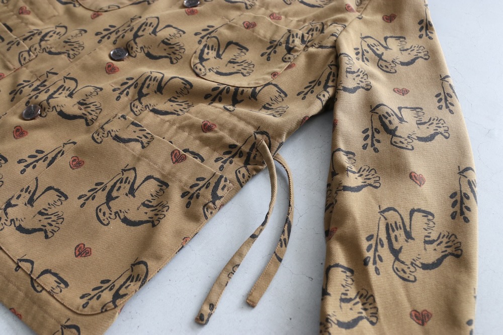 Sasquatchfabrix.(��������å��ե��֥�å���)��LAPEL JACKET "OLIVE BRANCH" "