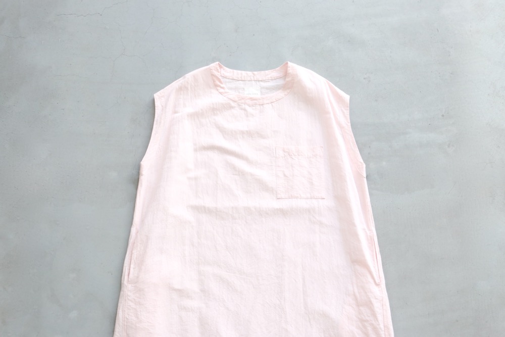 WOMEN'STOUJOURSʥȥ塼ˡPocket Big Tank Dress -FINE COUNT LINEN*COTTON CLOTH"