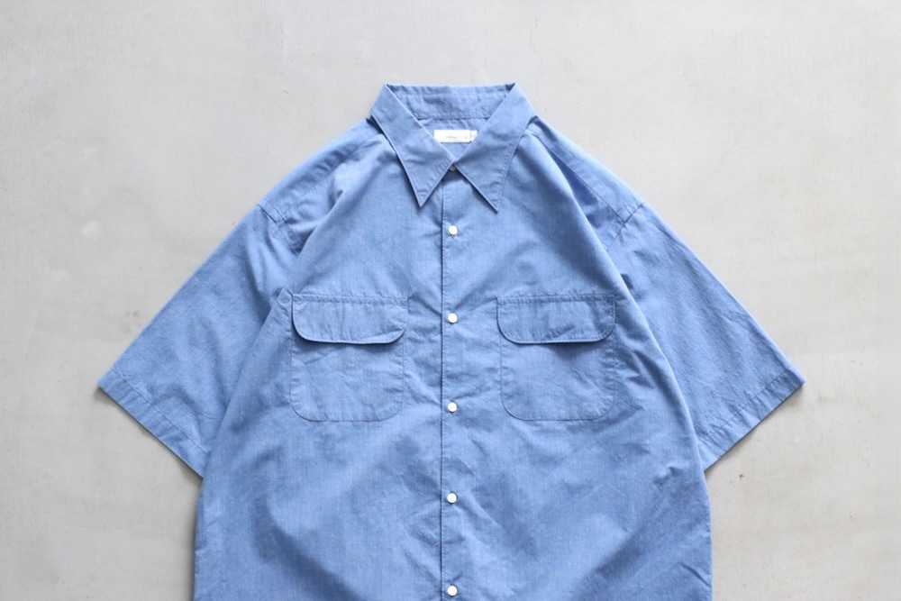 nanamica(�ʥʥߥ�) "Regular Collar End On End S/S Shirt"