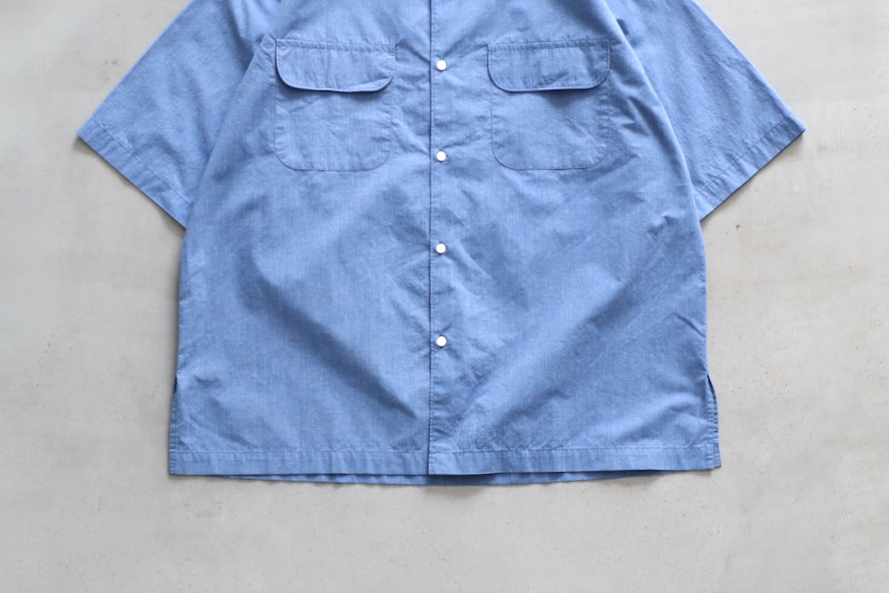 nanamica(�ʥʥߥ�) "Regular Collar End On End S/S Shirt"