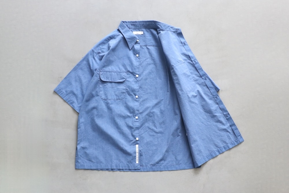 nanamica(�ʥʥߥ�) "Regular Collar End On End S/S Shirt"