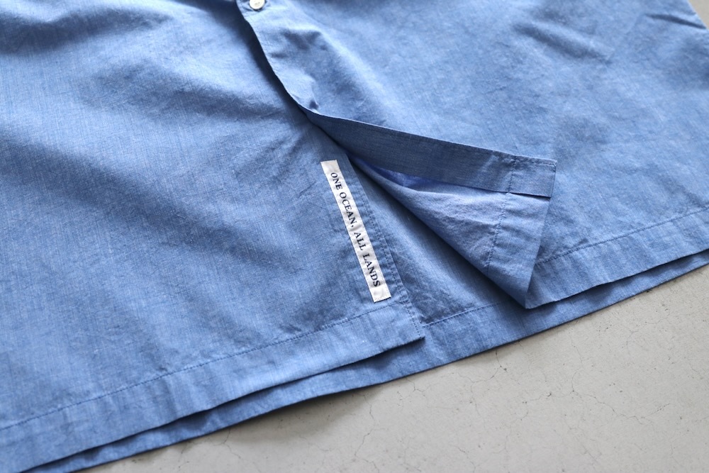 nanamica(�ʥʥߥ�) "Regular Collar End On End S/S Shirt"