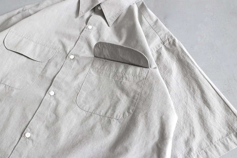 nanamica(�ʥʥߥ�) "Regular Collar End On End S/S Shirt"
