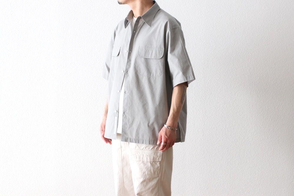 nanamica(�ʥʥߥ�) "Regular Collar End On End S/S Shirt"