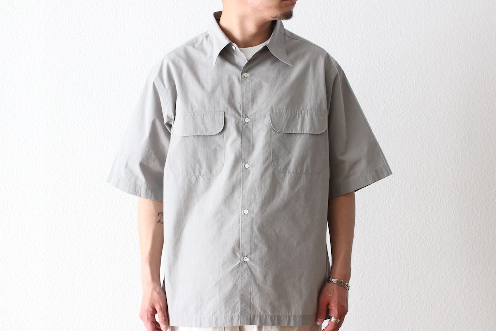 nanamica(�ʥʥߥ�) "Regular Collar End On End S/S Shirt"