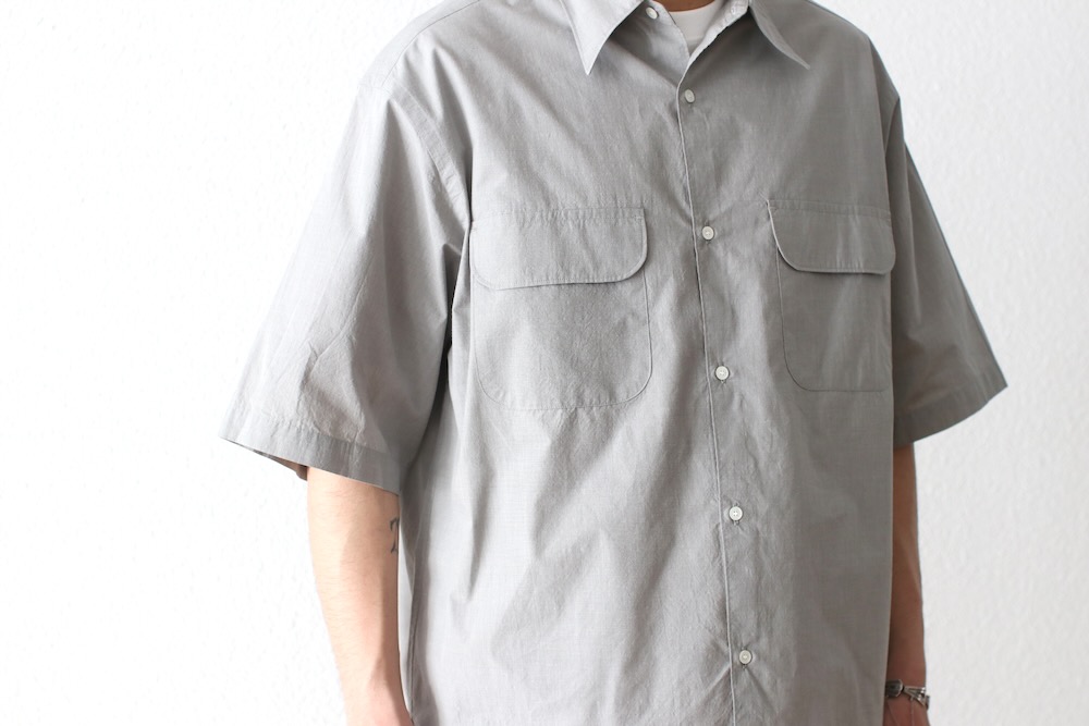 nanamica(�ʥʥߥ�) "Regular Collar End On End S/S Shirt"