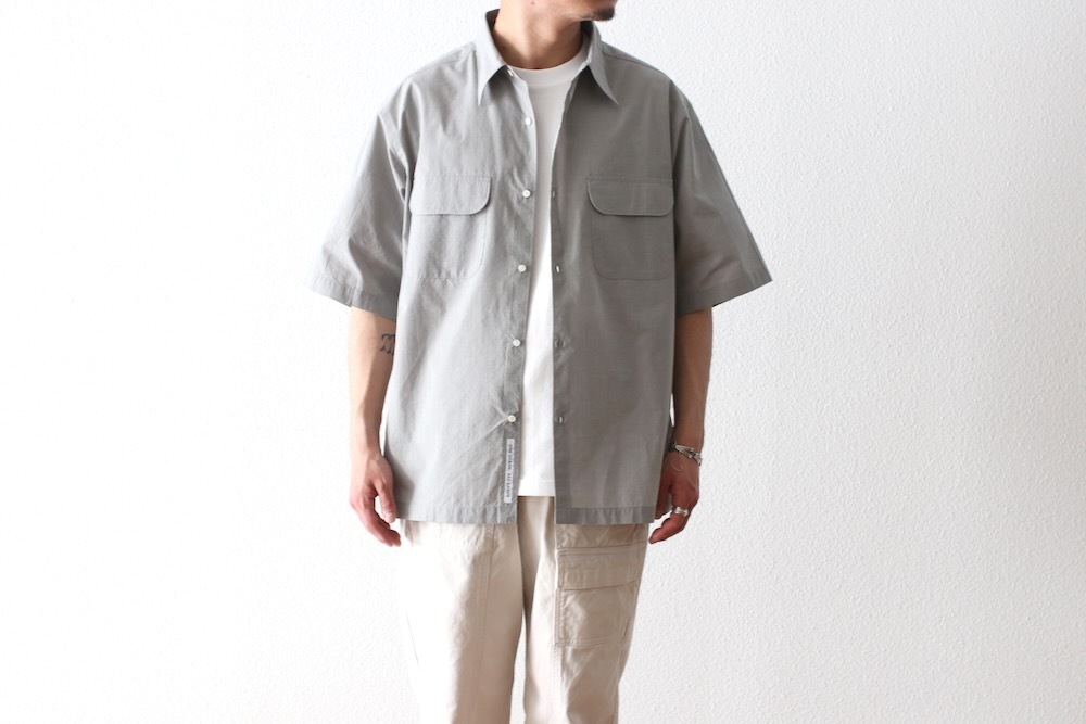 nanamica(�ʥʥߥ�) "Regular Collar End On End S/S Shirt"