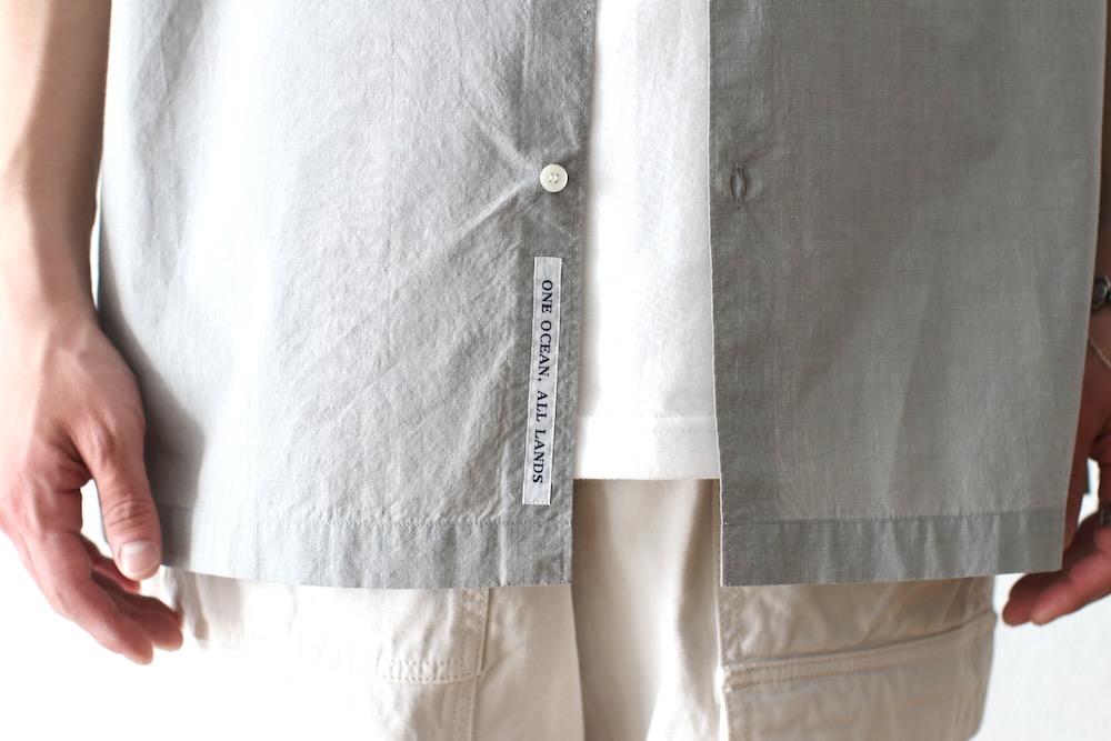 nanamica(�ʥʥߥ�) "Regular Collar End On End S/S Shirt"