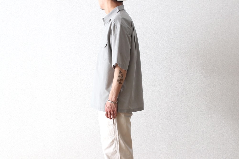 nanamica(�ʥʥߥ�) "Regular Collar End On End S/S Shirt"