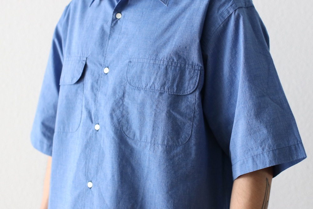 nanamica(�ʥʥߥ�) "Regular Collar End On End S/S Shirt"