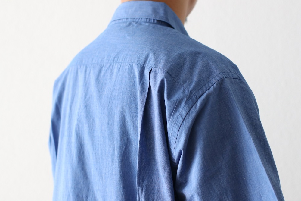 nanamica(�ʥʥߥ�) "Regular Collar End On End S/S Shirt"
