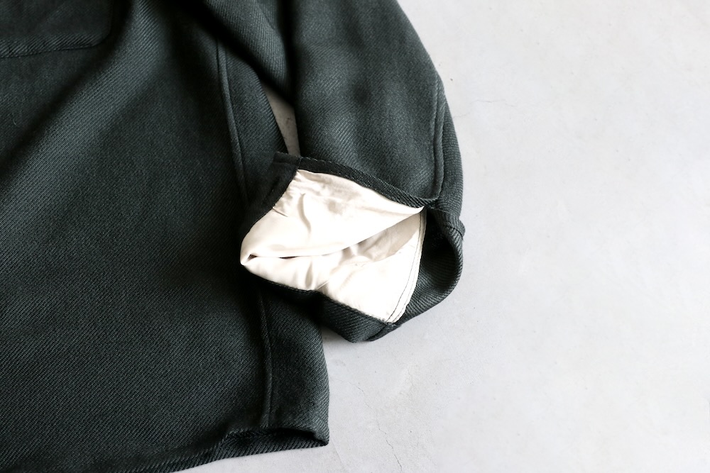 SEVEN BY SEVEN (֥Х֥) "SHIRTS JACKET - Silk / Wool loose twill -"