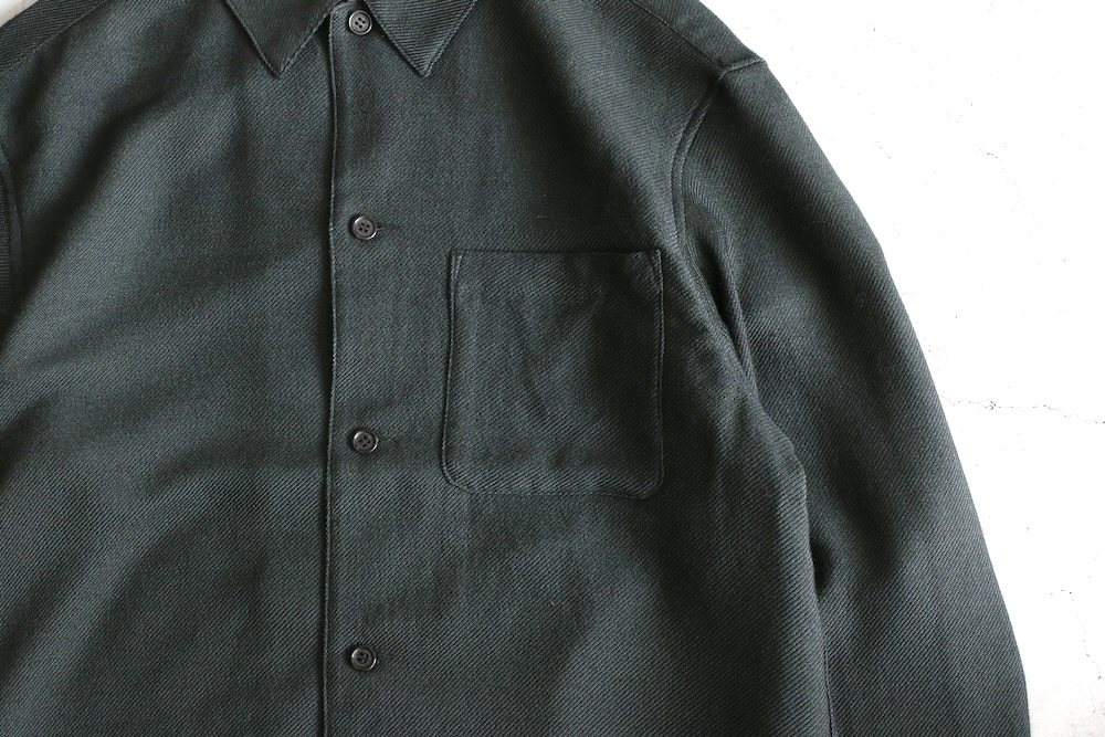 SEVEN BY SEVEN (֥Х֥) "SHIRTS JACKET - Silk / Wool loose twill -"