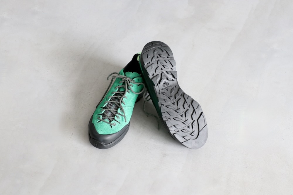 SALOMON(�������) "X-ALP SUEDE Black / Parakeet / Patina Green"