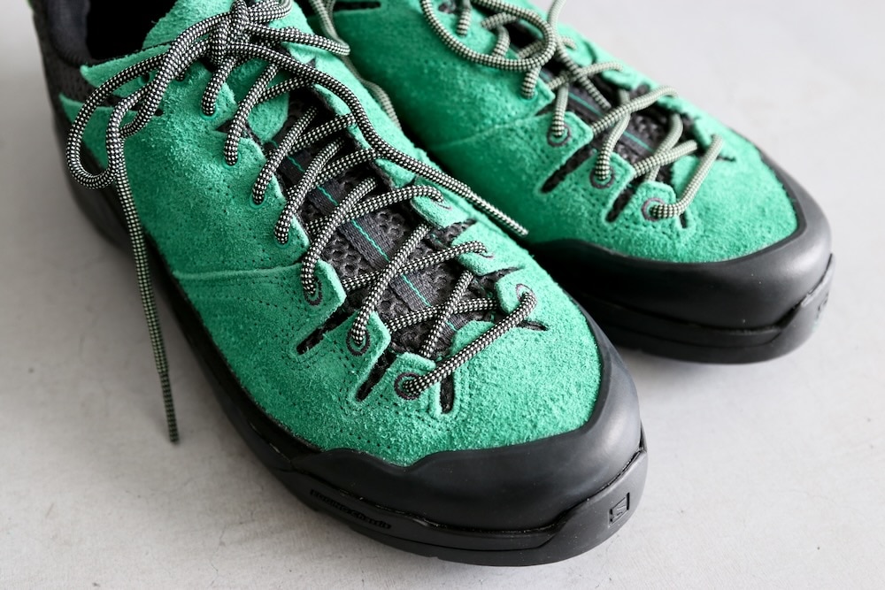 SALOMON(�������) "X-ALP SUEDE Black / Parakeet / Patina Green"
