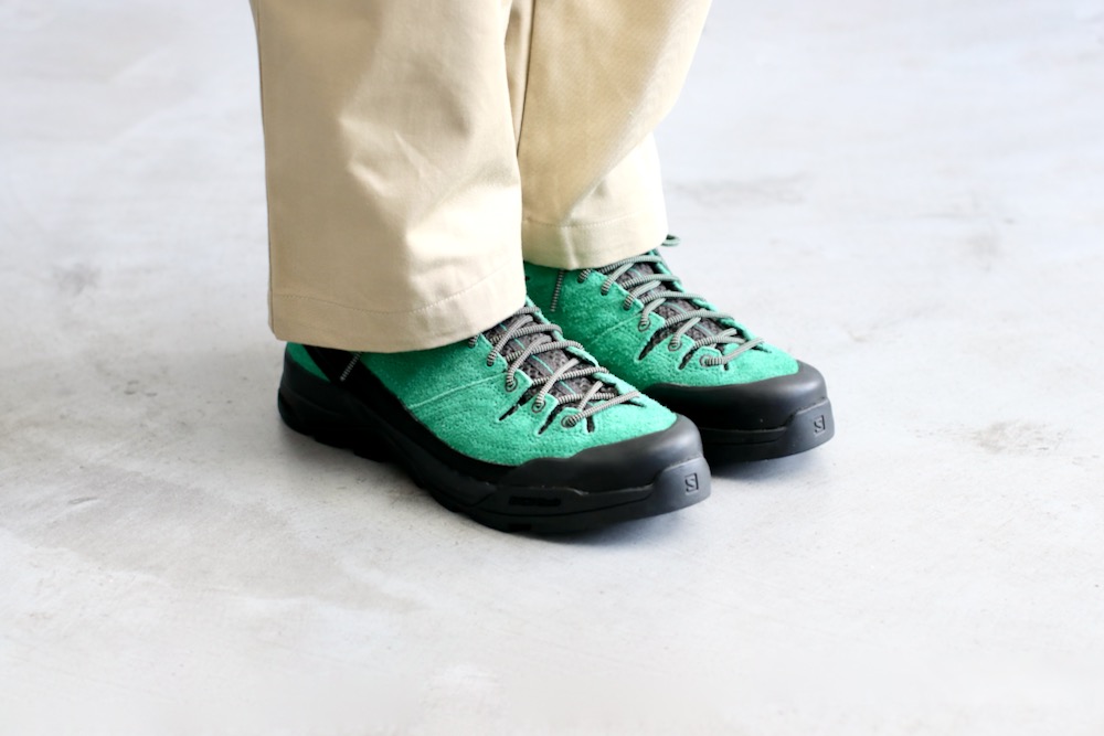 SALOMON(�������) "X-ALP SUEDE Black / Parakeet / Patina Green"