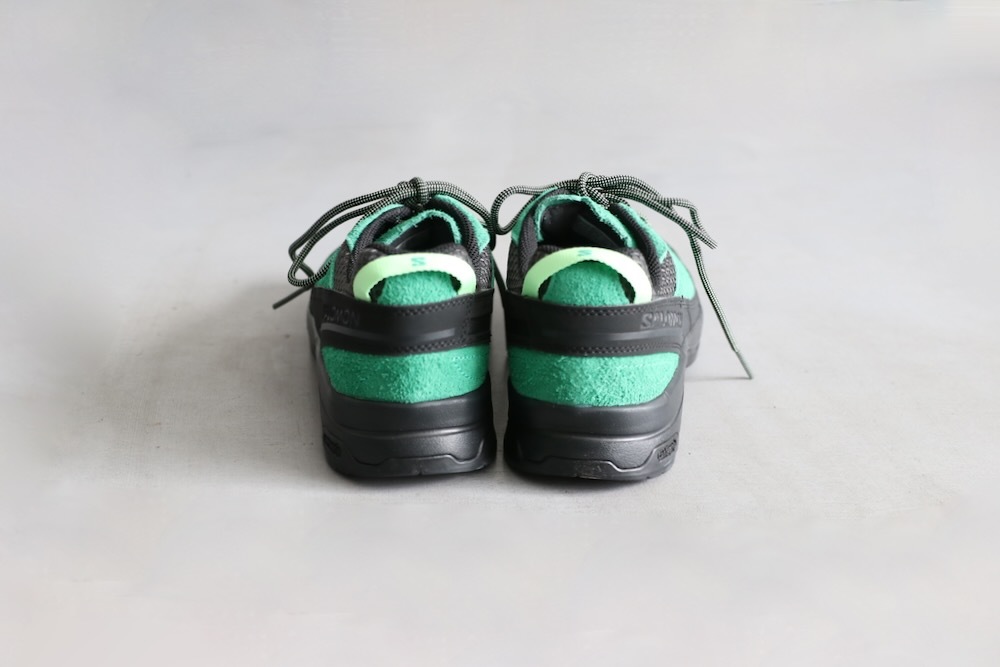 SALOMON(�������) "X-ALP SUEDE Black / Parakeet / Patina Green"