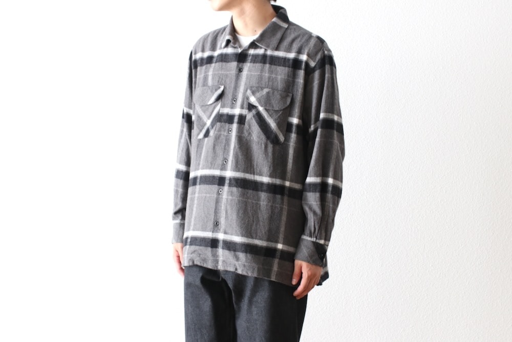 Engineered Garments (���󥸥˥����ɥ�������) "Classic Shirt - Cotton Brushed Big Plaid"