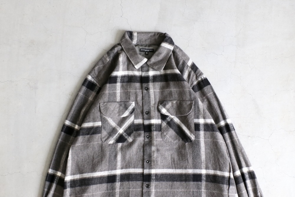 Engineered Garments (���󥸥˥����ɥ�������) "Classic Shirt - Cotton Brushed Big Plaid"