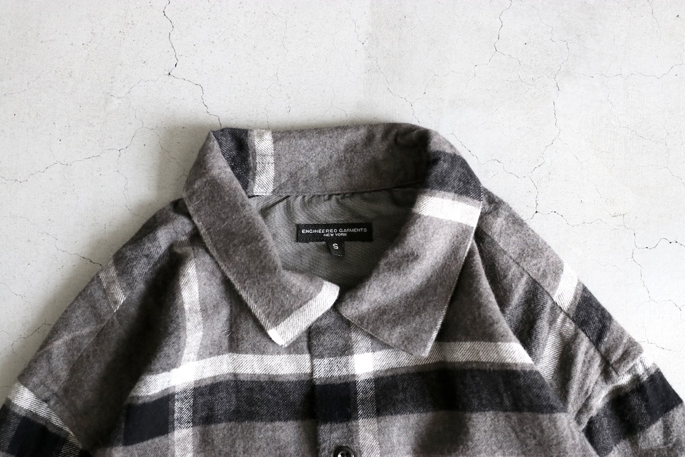 Engineered Garments (���󥸥˥����ɥ�������) "Classic Shirt - Cotton Brushed Big Plaid"
