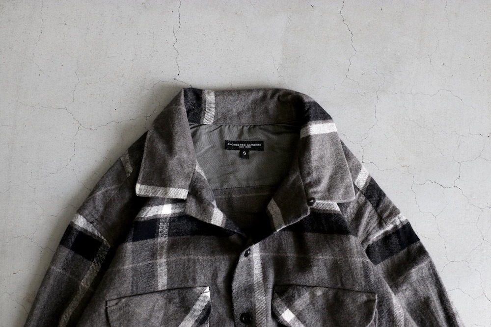 Engineered Garments (���󥸥˥����ɥ�������) "Classic Shirt - Cotton Brushed Big Plaid"