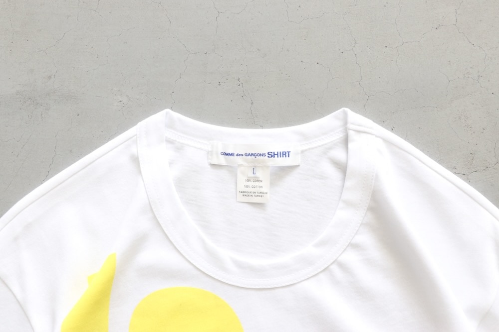 【25aw】コムデギャルソンオム COTTON PLAIN T-SHIRT L 10.3 0:00 Release】(25AW)COMME des GARCONS SHIRT(コム デ