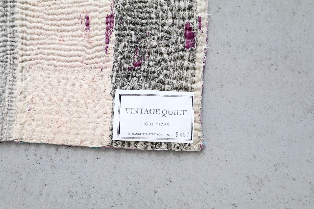 LIGHT YEARS(ライト イヤーズ) “VINTAGE QUILT -5487-” | LIGHT