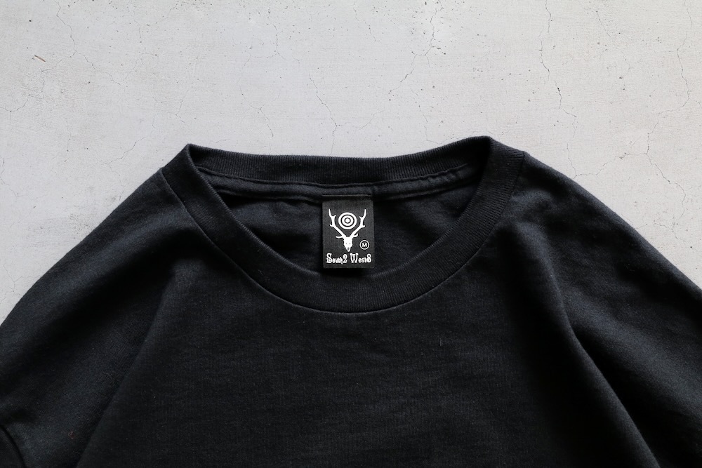 South2 West8 (�������ġ� �������ȥ�����) "S/S Crew Neck Tee - Skull & Target Gradation"