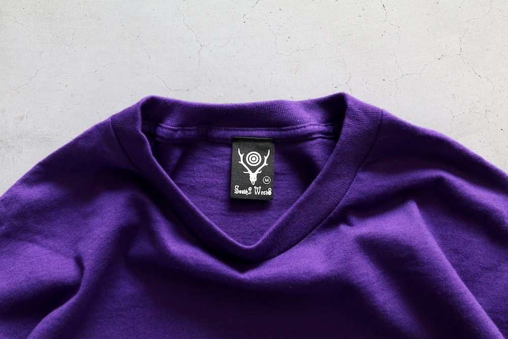 South2 West8 (�������ġ� �������ȥ�����) "S/S Crew Neck Tee - Skull & Target Gradation"