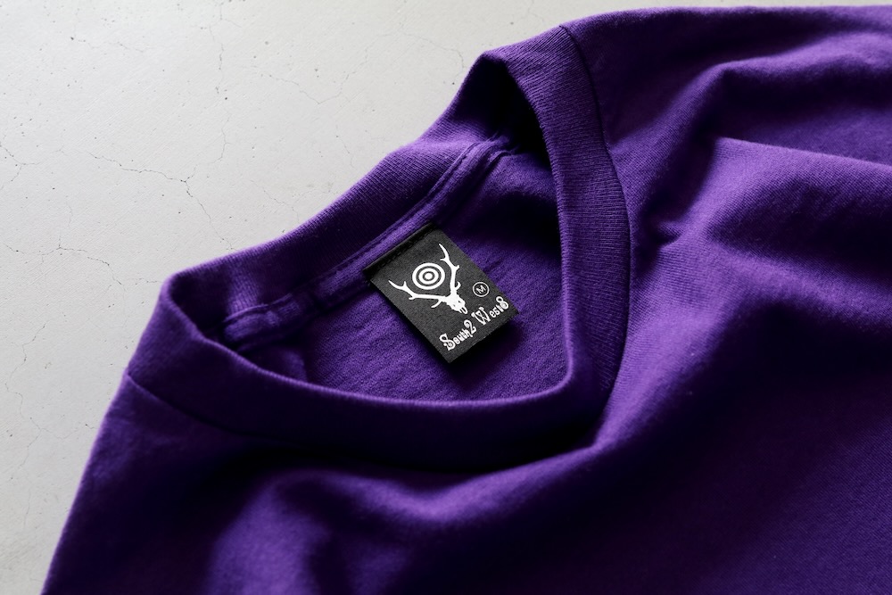South2 West8 (�������ġ� �������ȥ�����) "S/S Crew Neck Tee - Skull & Target Gradation"