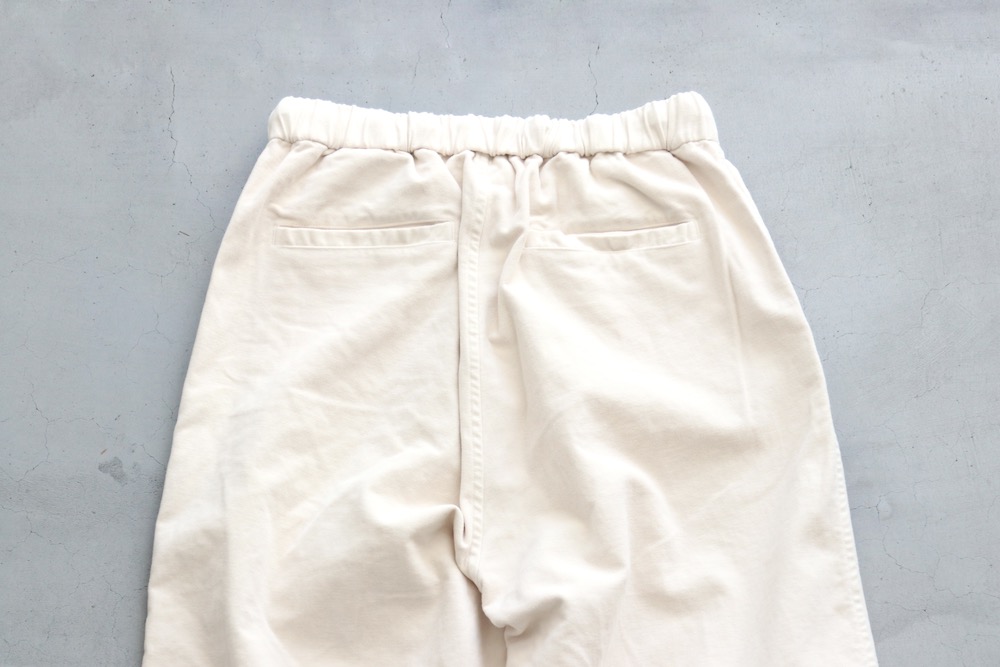 ��WOMEN'S��TOUJOURS�ʥȥ����塼��"Easy Field Trousers - GARMENT DYE COTTON STRETCH MOLESKIN CLOTH -"
