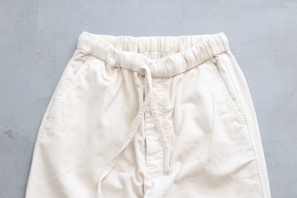 ��WOMEN'S��TOUJOURS�ʥȥ����塼��"Easy Field Trousers - GARMENT DYE COTTON STRETCH MOLESKIN CLOTH -"