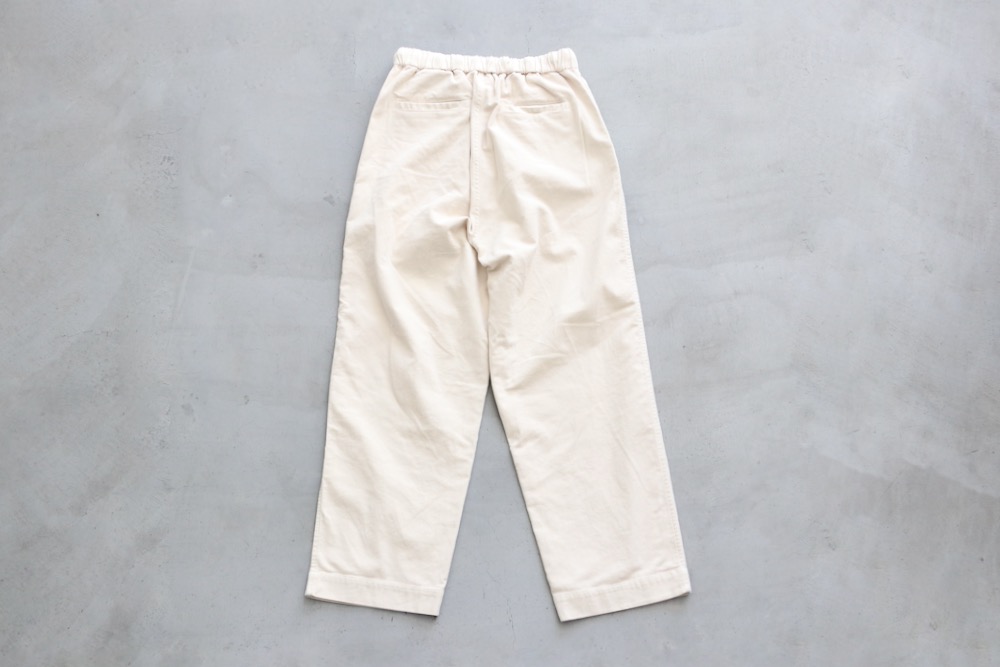 ��WOMEN'S��TOUJOURS�ʥȥ����塼��"Easy Field Trousers - GARMENT DYE COTTON STRETCH MOLESKIN CLOTH -"