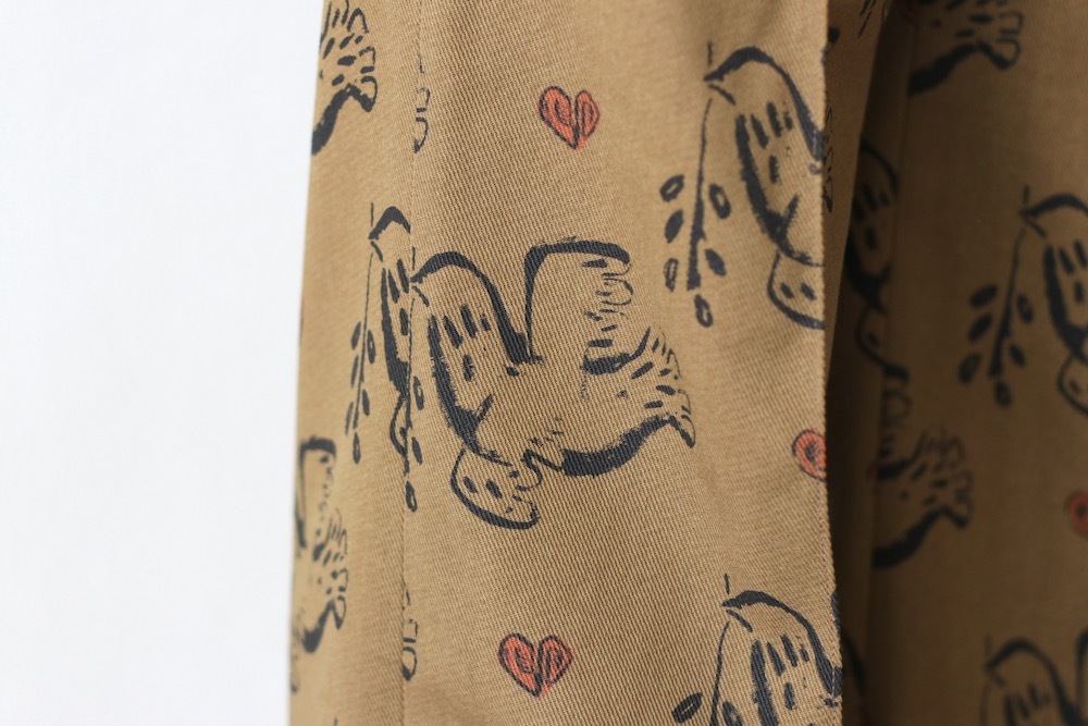 Sasquatchfabrix.(��������å��ե��֥�å���)��SEMI FLARE SLACKS "OLIVE BRANCH" "