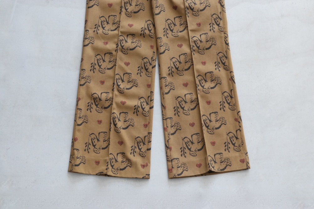 Sasquatchfabrix.(åե֥å)SEMI FLARE SLACKS "OLIVE BRANCH" "