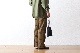 Sasquatchfabrix.(��������å��ե��֥�å���)��SEMI FLARE SLACKS "OLIVE BRANCH" "