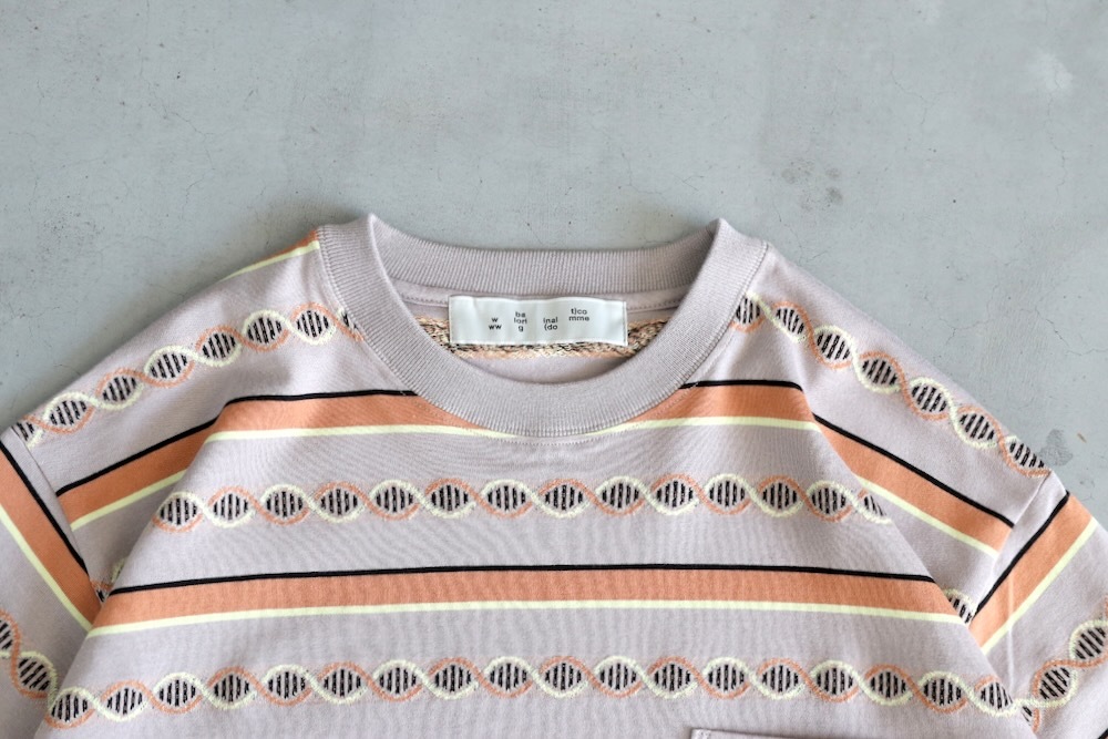 bal バル JACQUARD BAL / バル JACQUARD COTTON CREWNECK SWEATER（ニット