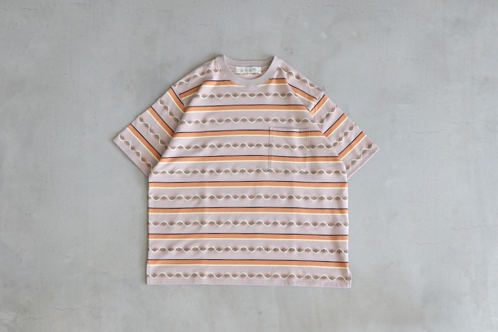 BAL(Х) "JACQUARD CREW NECK TEE"