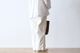 ��WOMEN'S��TOUJOURS�ʥȥ����塼�ˡ�Easy Field Trousers -13OZ. COTTON DENIM CLOTH (WHITE)-��