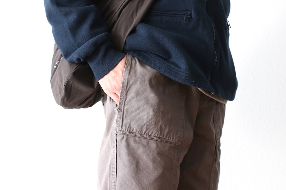 [10% > 30%OFF] thisisneverthat (�ǥ��� ���� �ͥС����å�) "Paneled Overdyed Pant"