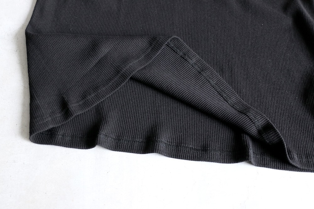 SEVEN BY SEVEN (֥Х֥) "WRAP AROUND SLEEVELESS TEE - Recycle supima waffle -"