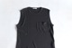 SEVEN BY SEVEN (֥Х֥) "WRAP AROUND SLEEVELESS TEE - Recycle supima waffle -"