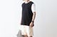 SEVEN BY SEVEN (֥Х֥) "WRAP AROUND SLEEVELESS TEE - Recycle supima waffle -"