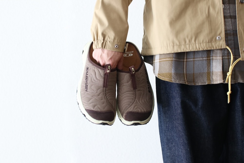 SALOMON(�������) "RX SLIDE 3.0 ATQ Falcon / Green Haze / Black Coffee"