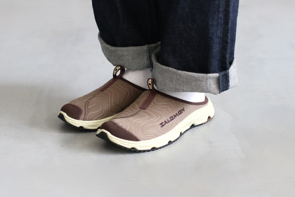 SALOMON(�������) "RX SLIDE 3.0 ATQ Falcon / Green Haze / Black Coffee"